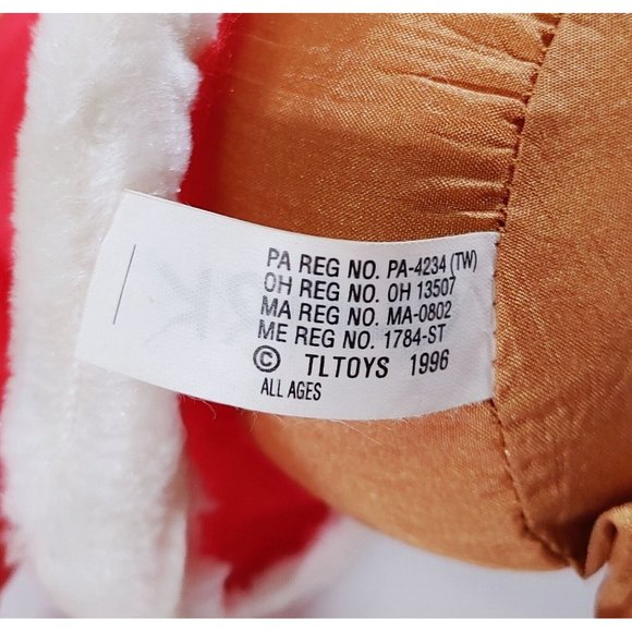 House of Lloyd Christmas Shivers the Reindeer Nylon Parachute Draft Stopper 1993 - Picture 4 of 4